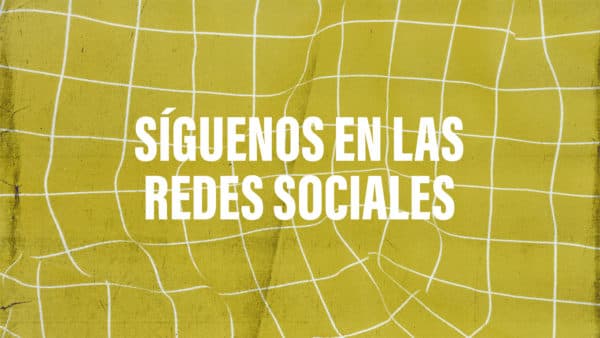 Síguenos en las redes sociales