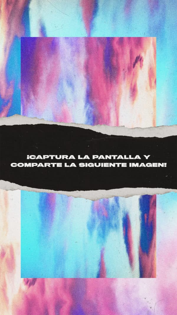 ¡Captura la pantalla y comparte la siguiente imagen!