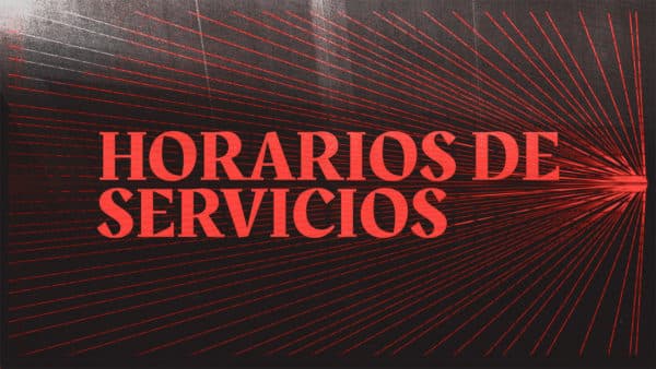 Horarios de servicios