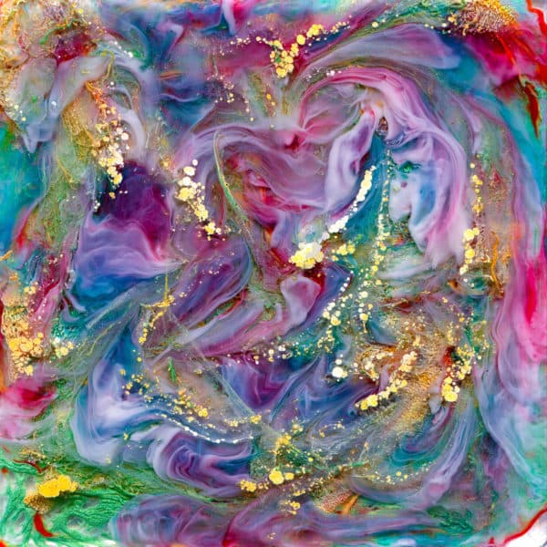 Rainbow Paint Smears