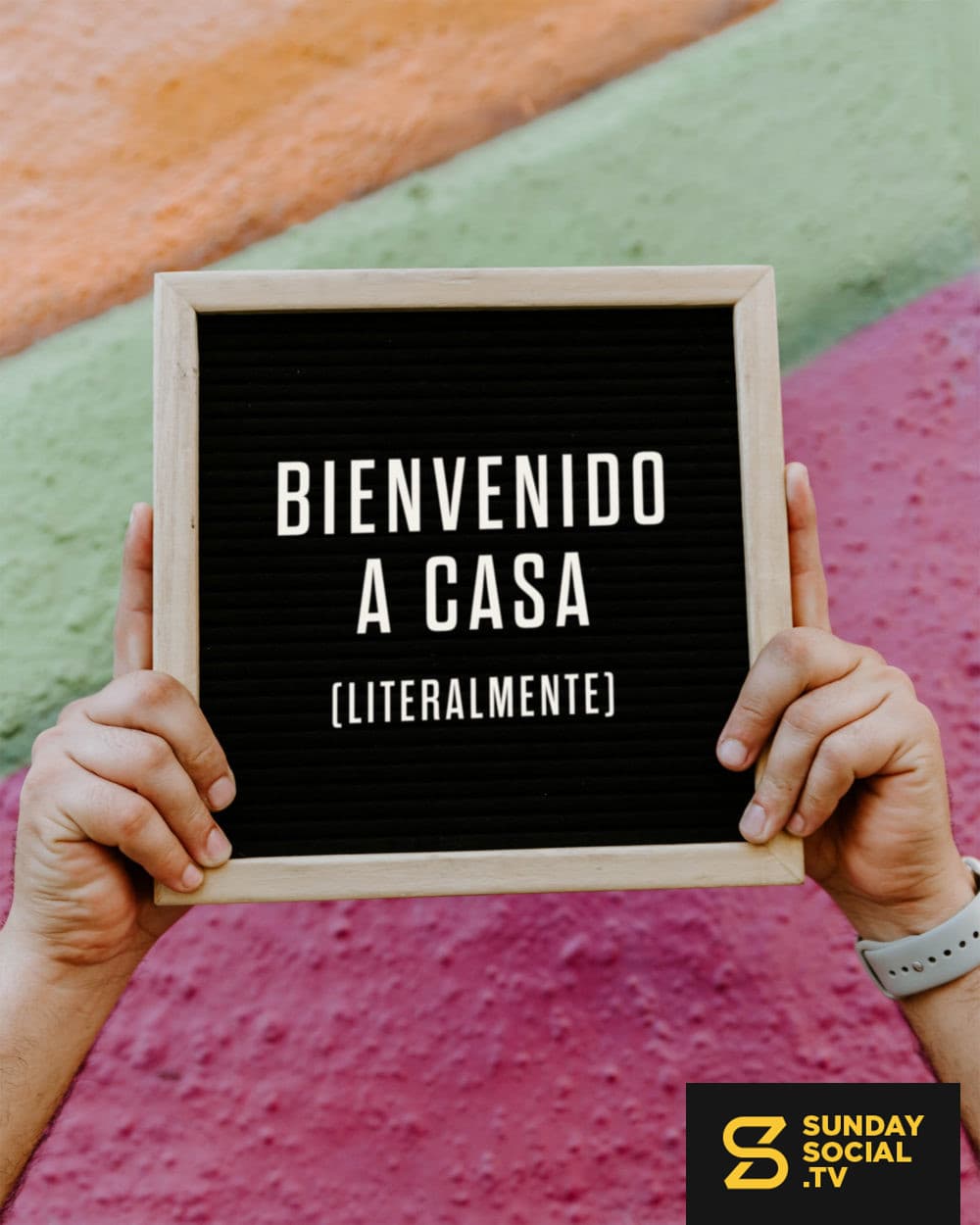 Bienvenido a casa (Literalmente)