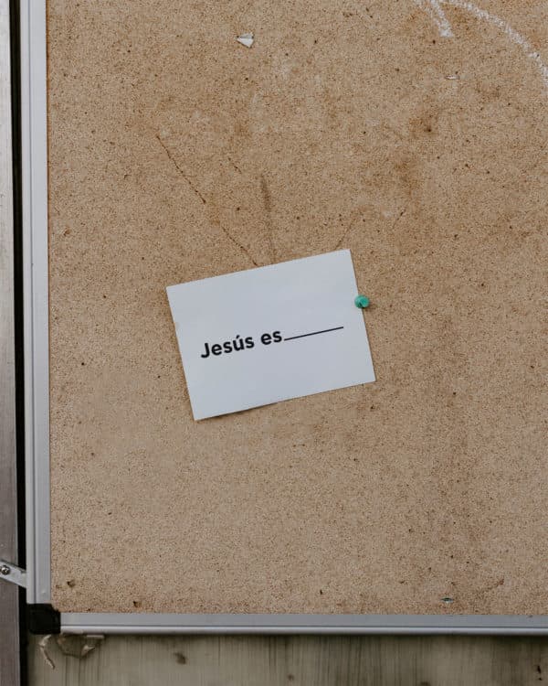 Jesús es ______