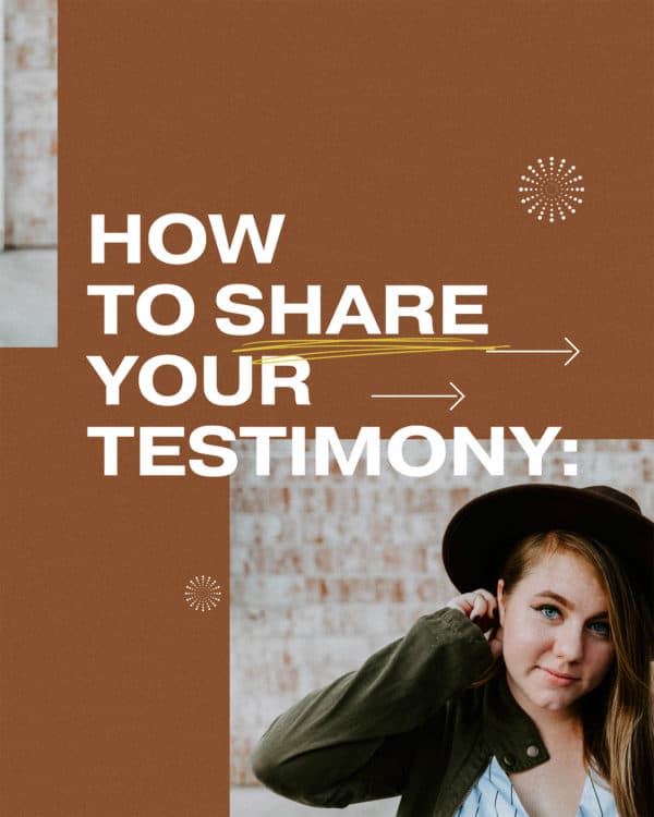 How to share your testimony: (1) Be prepared by writing out your story. (2) Pray for God to give you opportunities to share your story. (3) When sharing your story, don't just focus on your past. Share more on your life after Christ and what He is doing currently. (4) Remember to listen to the person after sharing your story. (5) Leave it in God's hands. We share our story and He does the work.