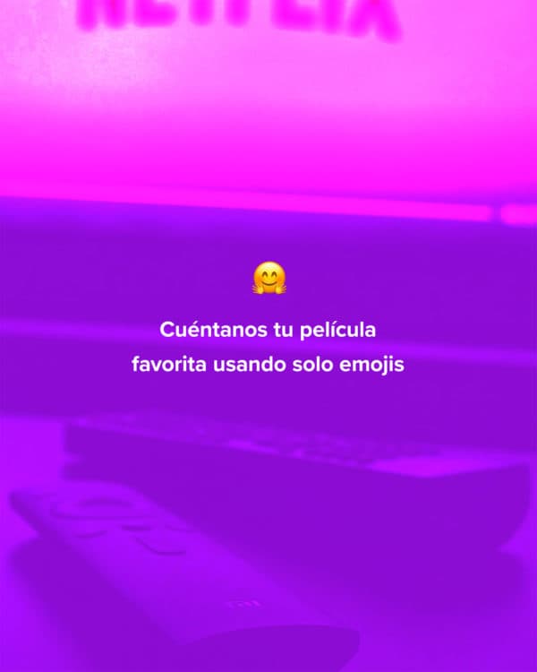 Cuéntanos tu película favorita usando solo emojis