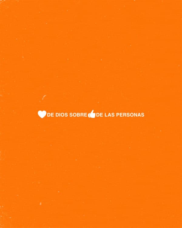 Amor de Dios sobre los gustos de las personas
