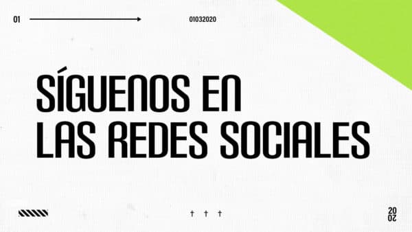 Síguenos en las redes sociales