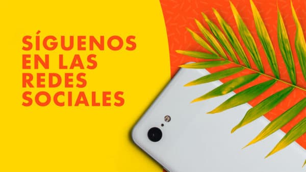 Síguenos en las redes sociales