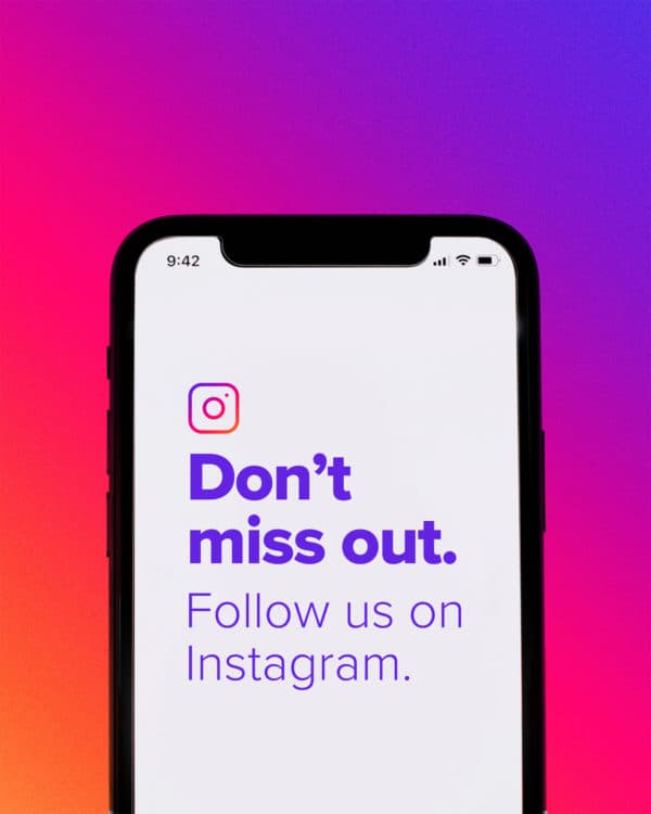 Don't miss out. Follow us on Instagram.