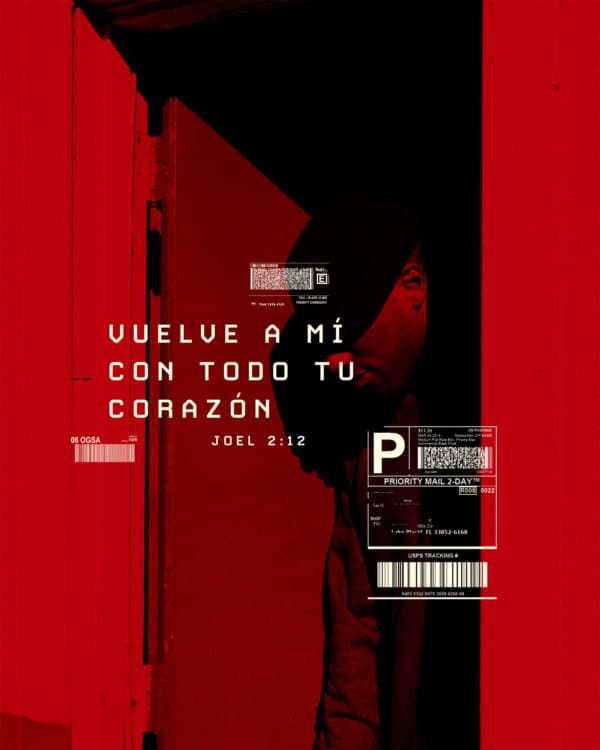 Vuelve a mí con todo tu corazón. - Joel 2:12
