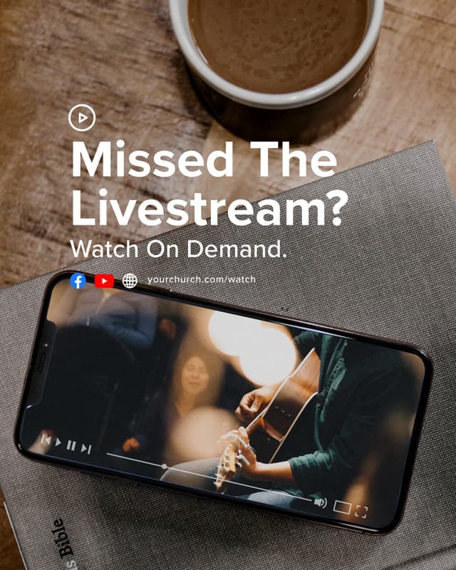Missed the Livestream? Watch on demand.