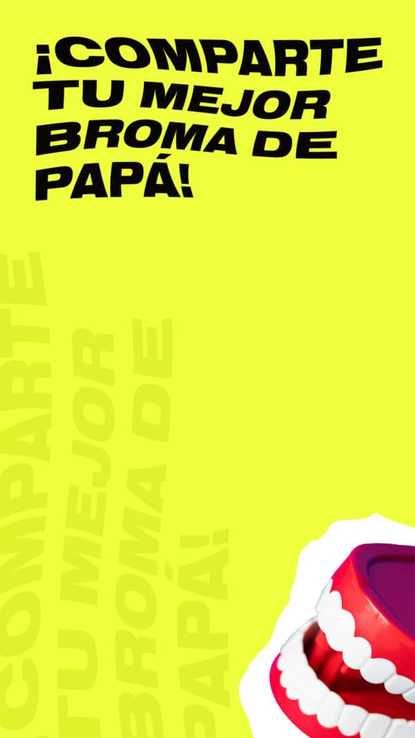 ¡Comparte tu mejor broma de papá!