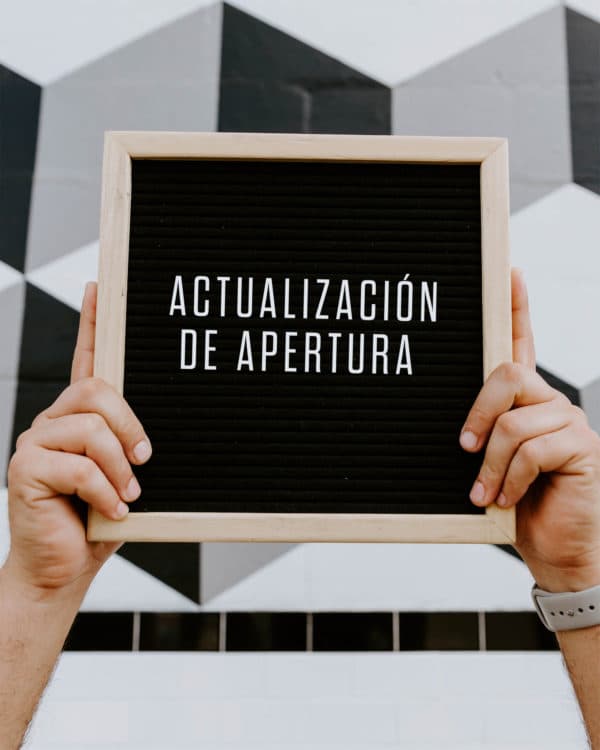Actualización De Apertura