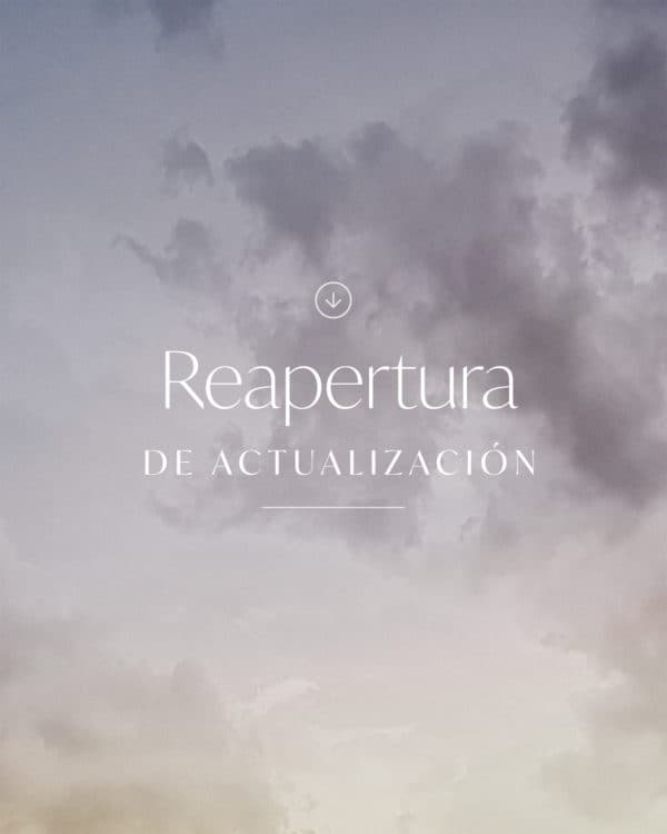 Reapertura de actualización
