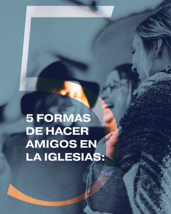5 formas de hacer amigos en la iglesias: 1) Únete a un equipo de voluntarios con gente que quieres conocer, 2) Invita a alguien a tomar un café, y paga por el café, 3) Envía un meme que te recuerda a esa persona, 4) Únete a un grupo pequeño, 5) Asiste a otros eventos que no sean el servicio dominical.