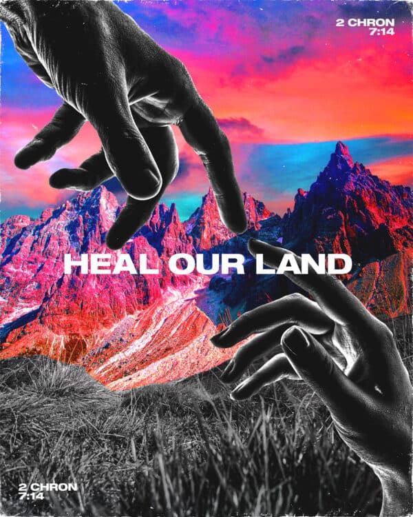 Heal our land. - 2 Chron 7:14
