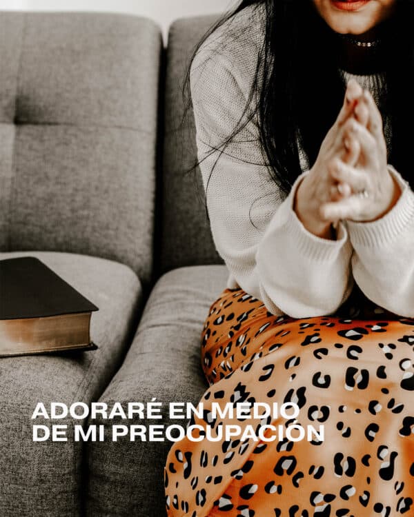 Adoraré en medio de mi preocupación