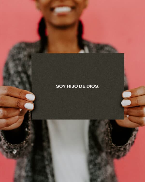 Soy hijo de Dios.