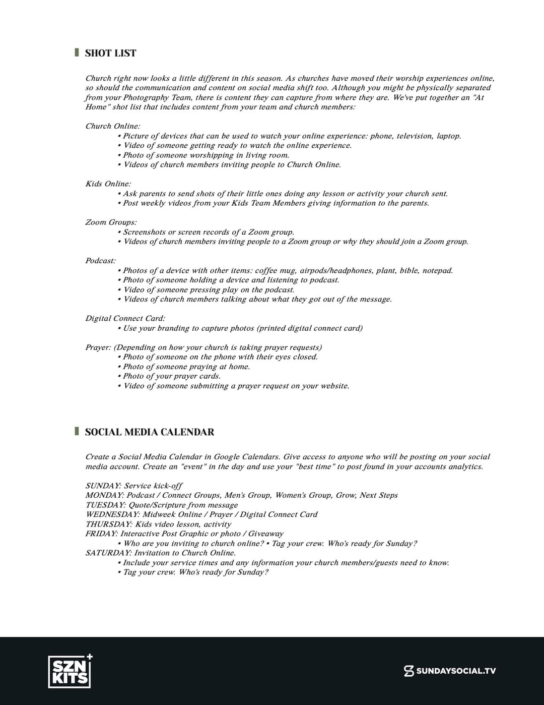 Style Guide preview