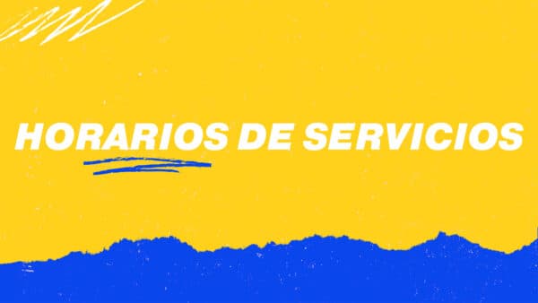 Horarios de servicios