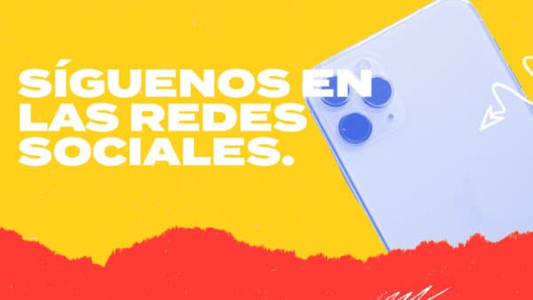 Síguenos en las redes sociales.