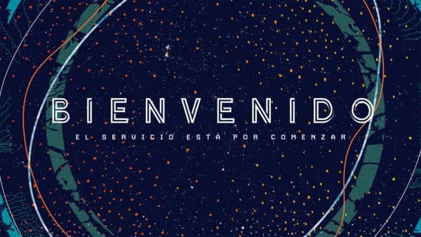 Bienvenido. El servicio está por comenzar.