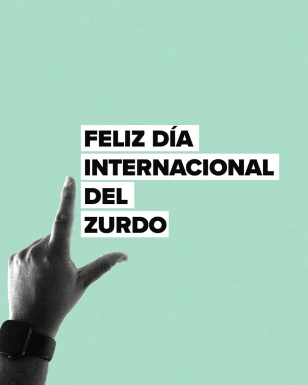 Feliz Día Internacional del Zurdo