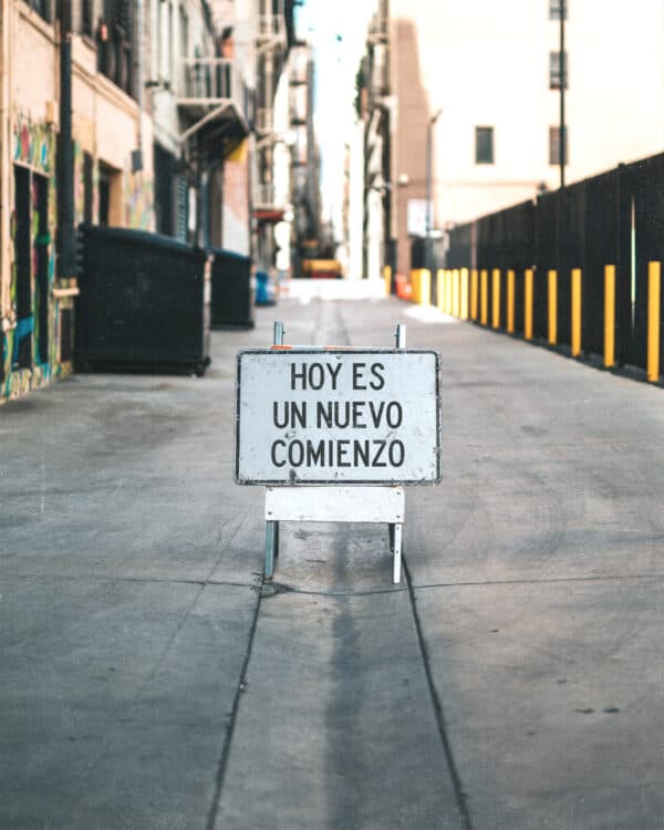 Hoy es un nuevo comienzo