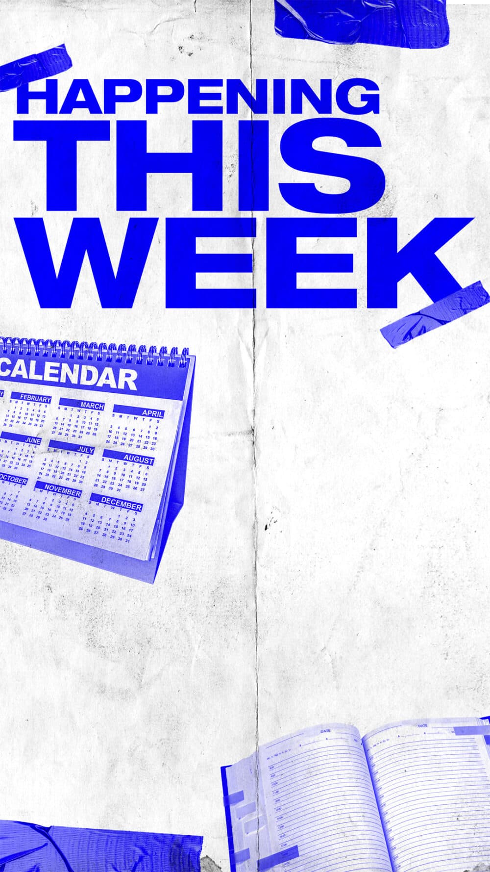 Happening this week: