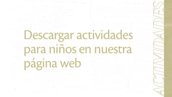 Descargar actividades para niños en nuestra página web