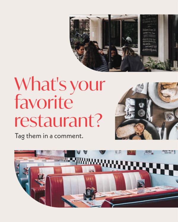 What's your favorite restaurant? Tag them in a comment.