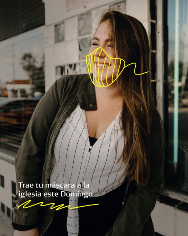 Trae tu máscara a la iglesia este Domingo