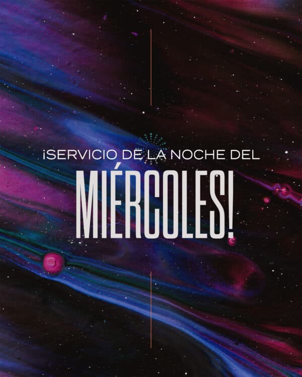 ¡Servicio de la noche del miércoles!