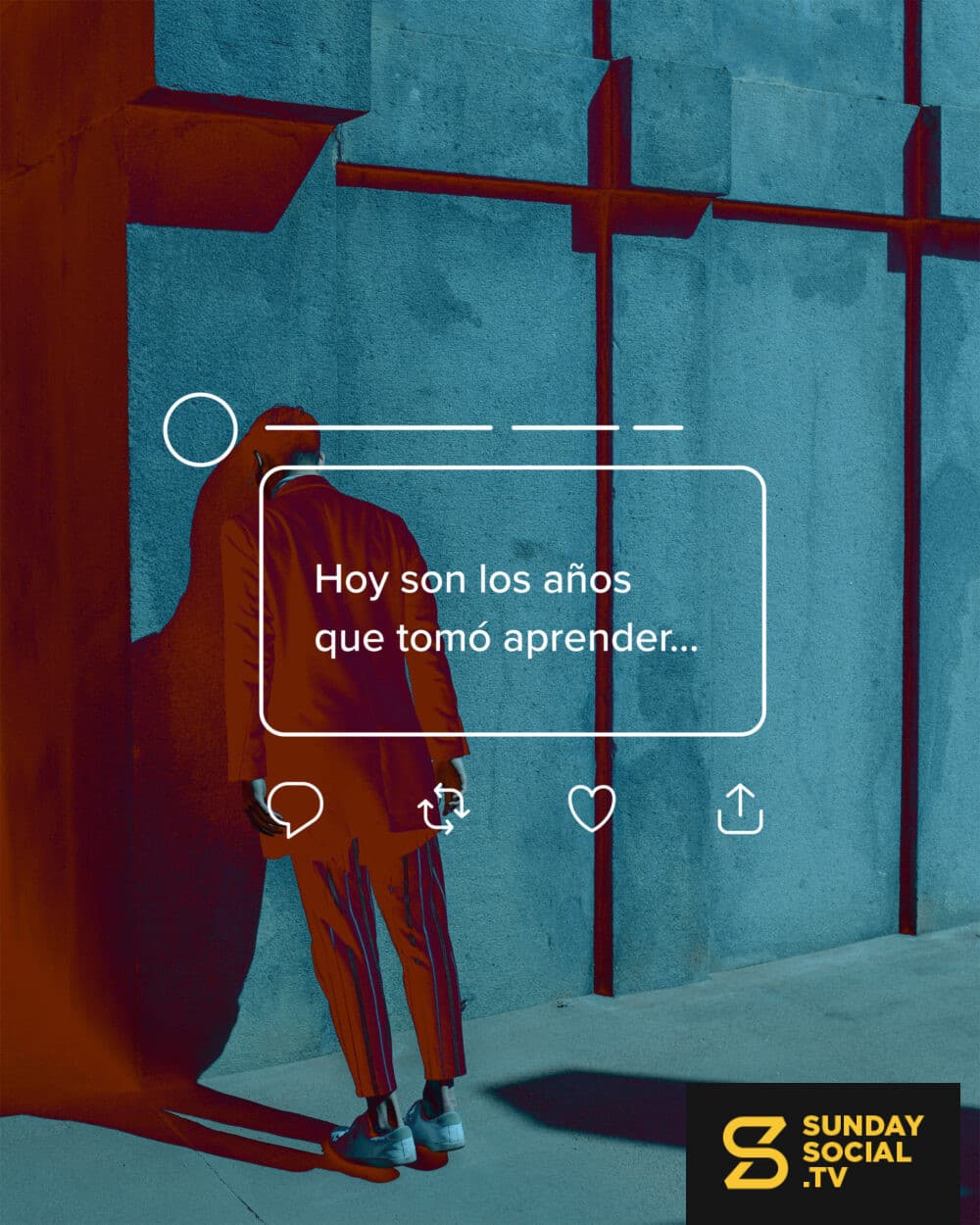 Hoy son los años que tomó aprender...
