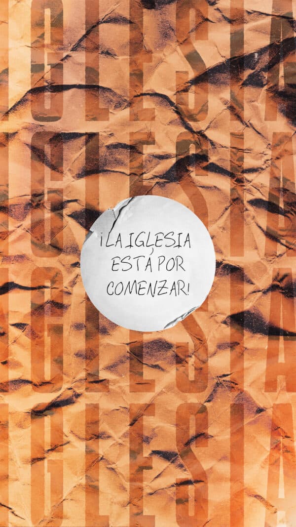 ¡La Iglesia está por comenzar!