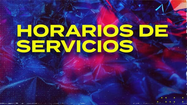 Horarios de servicios