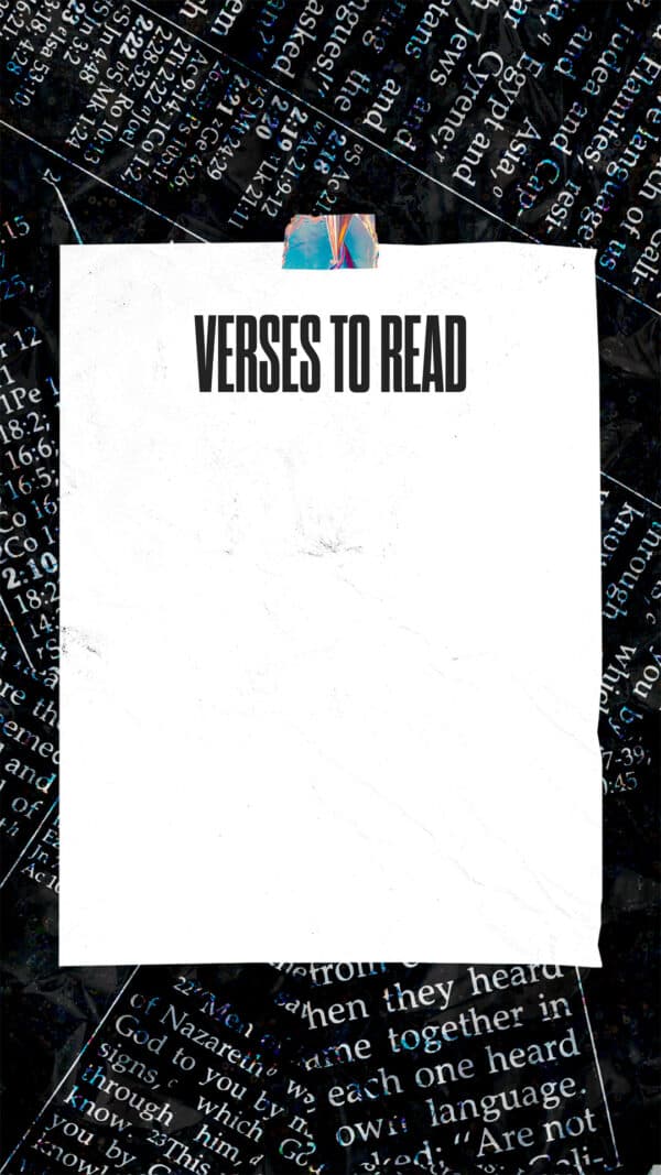 Verses to Read