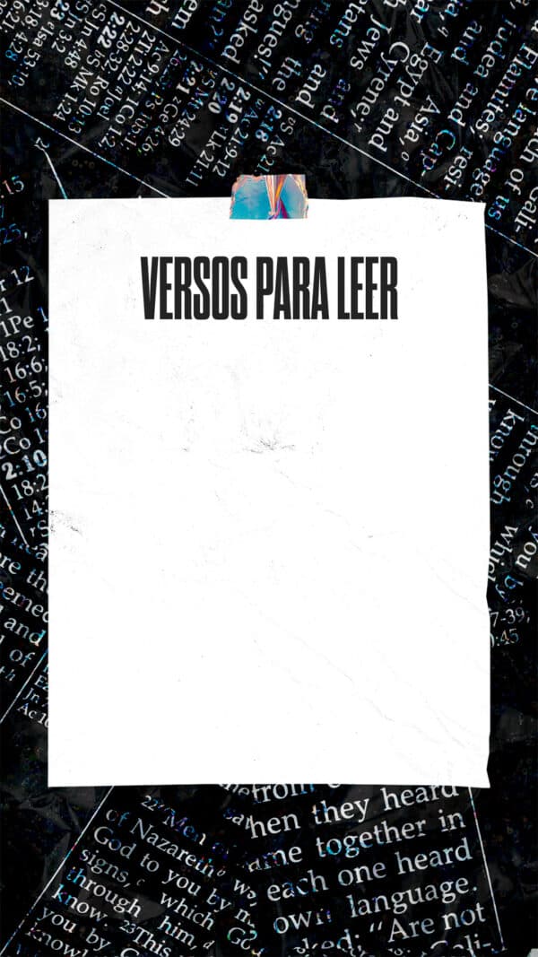 Versos para leer