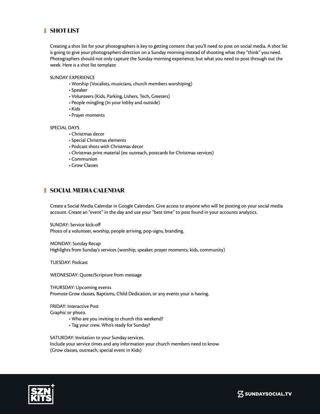 Style Guide preview