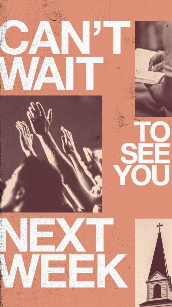 Can't wait to see you next week!