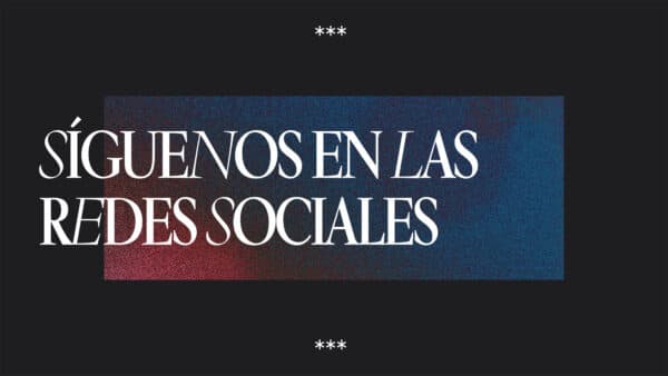Síguenos en las redes sociales