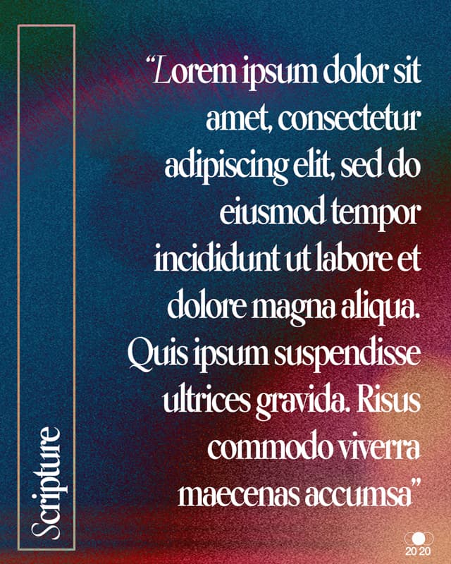 Scripture Posts