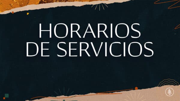 Horarios de servicios