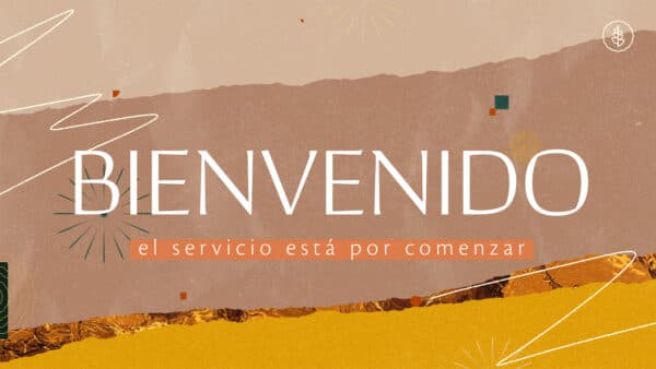 Bienvenido. El servicio está por comenzar.