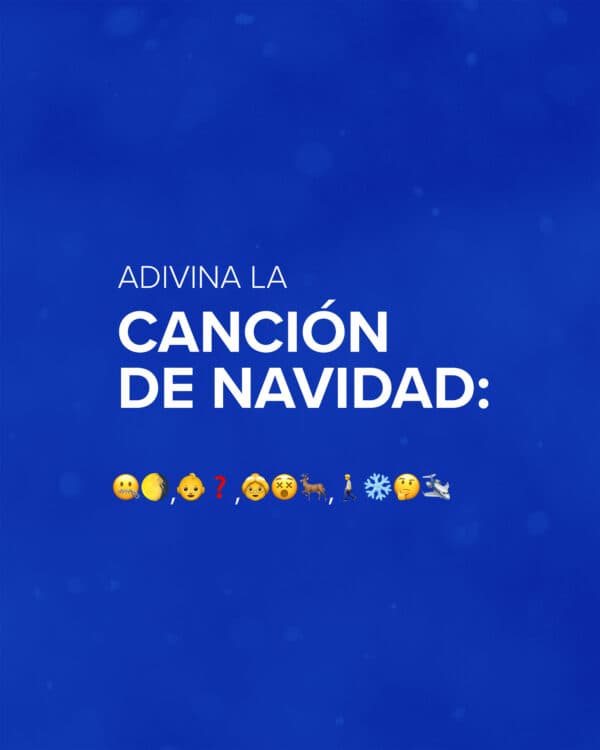 Adivina la canción de navidad: ??, ?❓, ???, ?❄️??