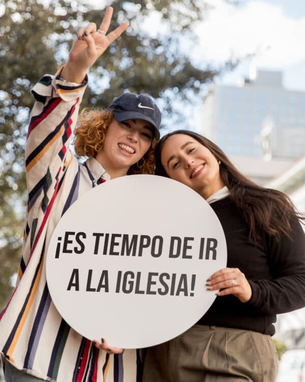 ¡Es tiempo de ir a la iglesia!
