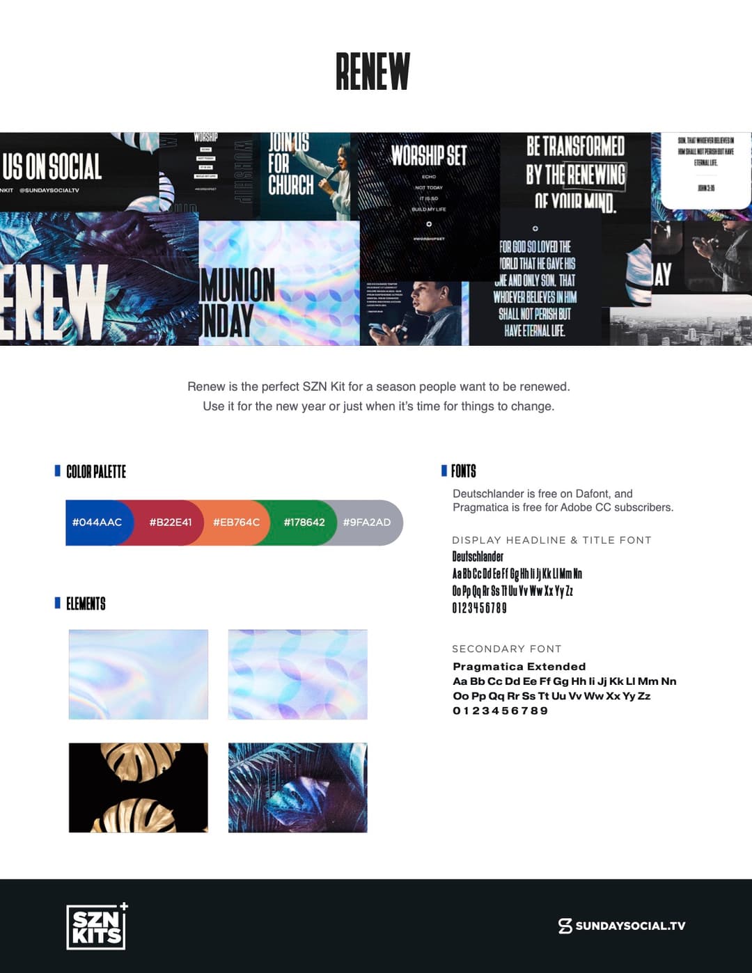 Style Guide preview