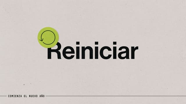 Reiniciar: Comienza el nuevo año