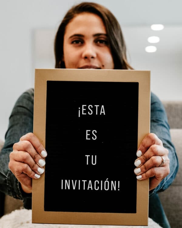 ¡Esta es tu invitación!