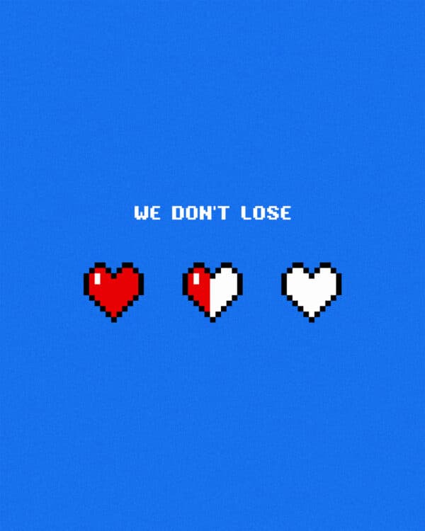 We don't lose heart