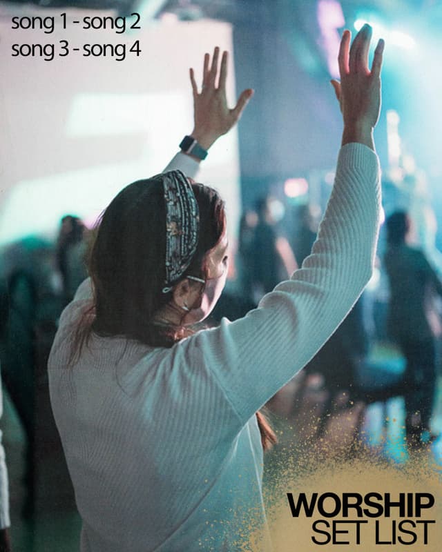 Worship Set Posts
